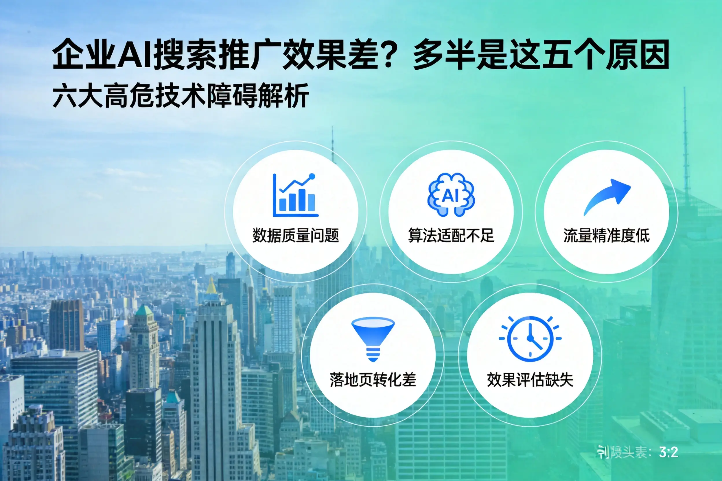 魏都企业AI搜索推广效果差?多半是这五个原因