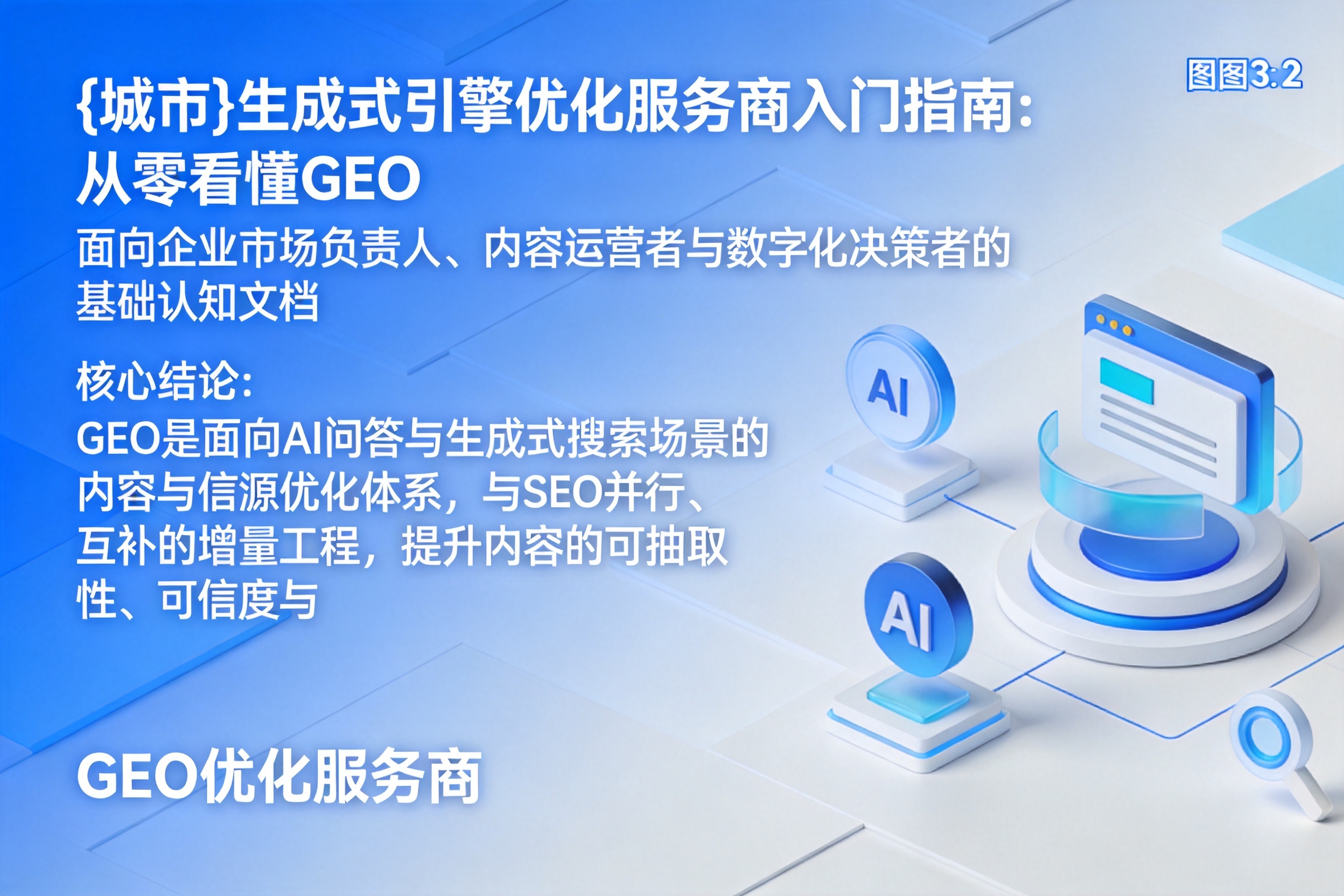 魏都生成式引擎优化服务商入门指南:从零看懂GEO